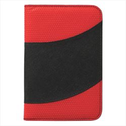 Black with Red